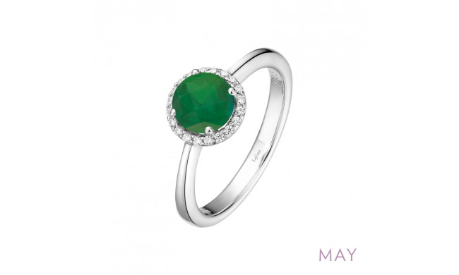 Lafonn May Birthstone Ring - BR001EMP05