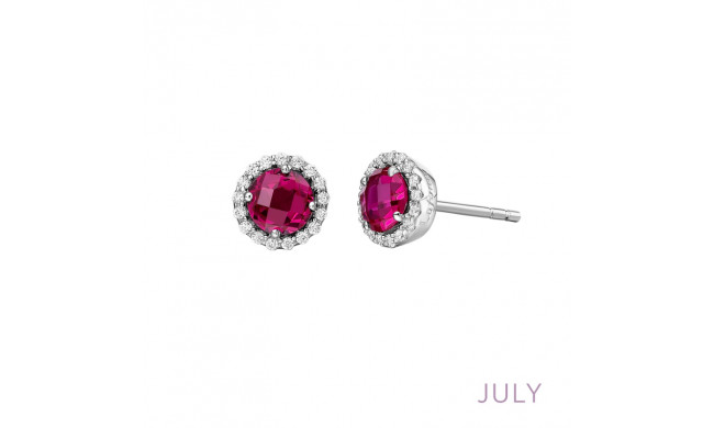 Lafonn July Birthstone Earrings - BE001RBP00