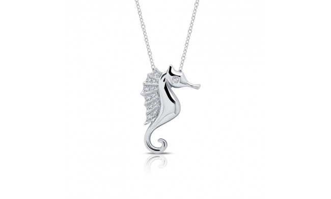 Lafonn Whimsical Seahorse Necklace - N0159CLP20