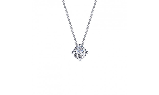 Lafonn 1.5 CTW Solitaire Necklace - N0175CLP20