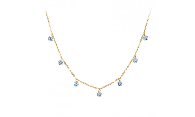 Lafonn Frameless Raindrop Necklace - N0074CLG17