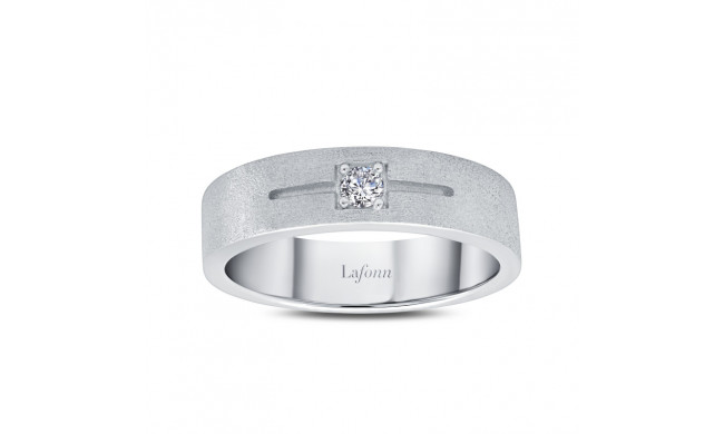 Lafonn 0.11 CTW Mens Wedding Band - R0416CLP07
