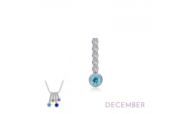 Lafonn December Birthstone Love Pendant - BP003BTP00