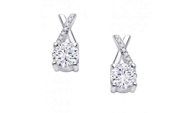 Lafonn 1.82 CTW Kiss X Stud Earrings - E2010CLP00