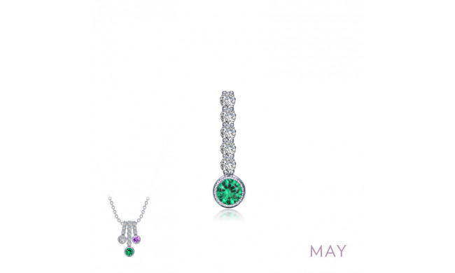 Lafonn May Birthstone Love Pendant - BP003EMP00