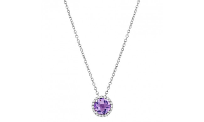 Lafonn February Birthstone Necklace - BN001AMP18