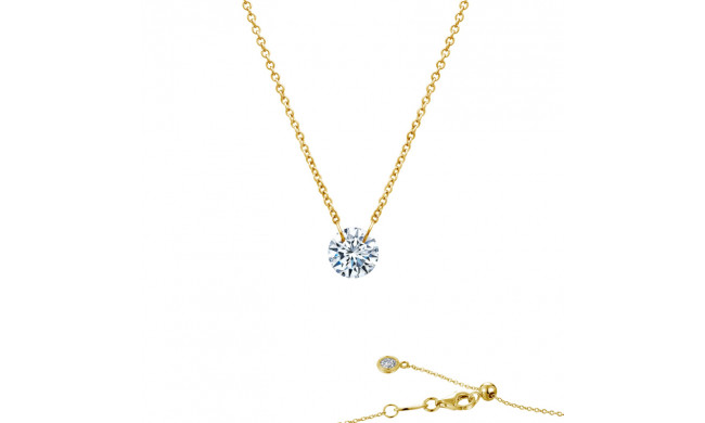 Lafonn Frameless Solitaire Necklace - N0090CLG18