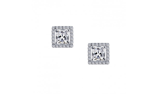 Lafonn 1.52 CTW Halo Stud Earrings - E0327CLP00