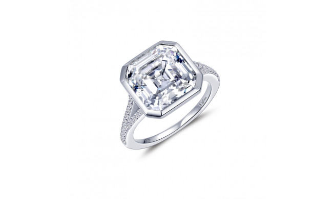 Lafonn Platinum Stunning Engagement Ring - 8R022CLP05