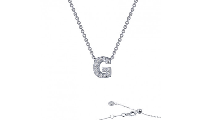 Lafonn Letter G Pendant Necklace - 9N087CLP20