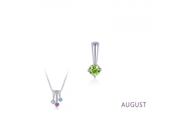 Lafonn August Birthstone Love Pendant - BP005PDP00