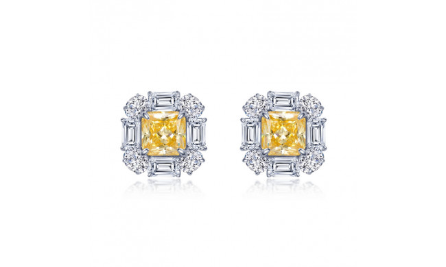 Lafonn Platinum Regal Stud Earrings - 8E037CAP00