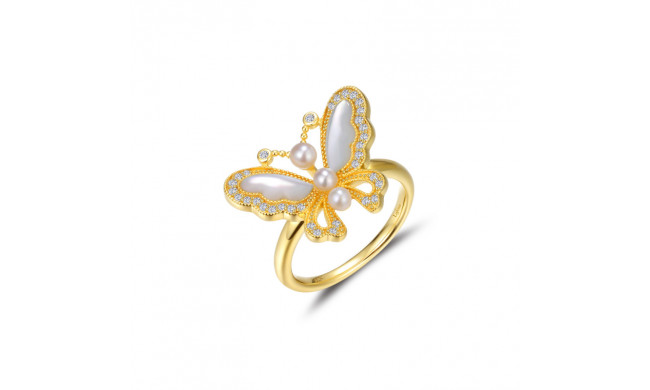 Lafonn Gold Mother-of-Pearl Ring - R0487PLG09