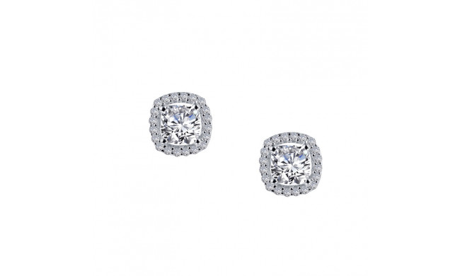 Lafonn 1.52 CTW Halo Stud Earrings - E0329CLP00