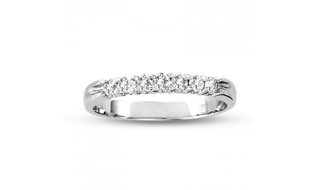 Louis Creations 14k White Gold Anniversary Wedding Band - CR212-030