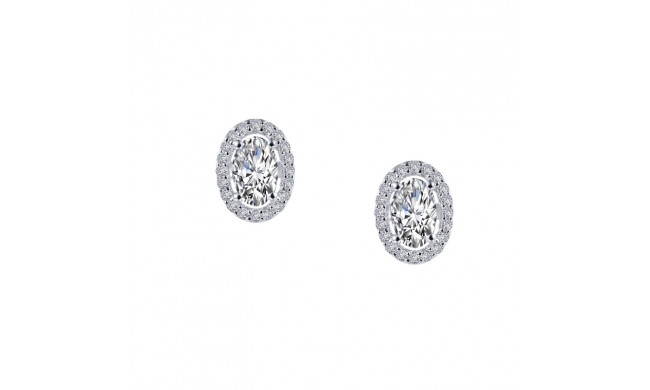 Lafonn 1.26 CTW Halo Stud Earrings - E0326CLP00