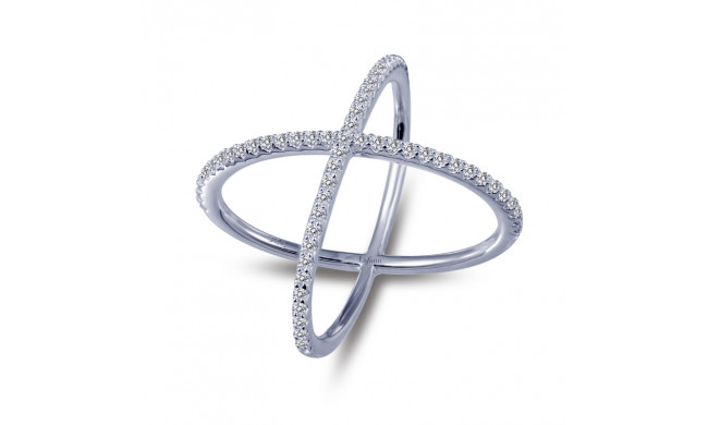 Lafonn Simple Crisscross Ring - R0171CLP05