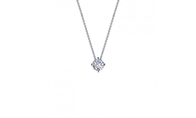 Lafonn 0.9 CTW Solitaire Necklace - N0152CLP20