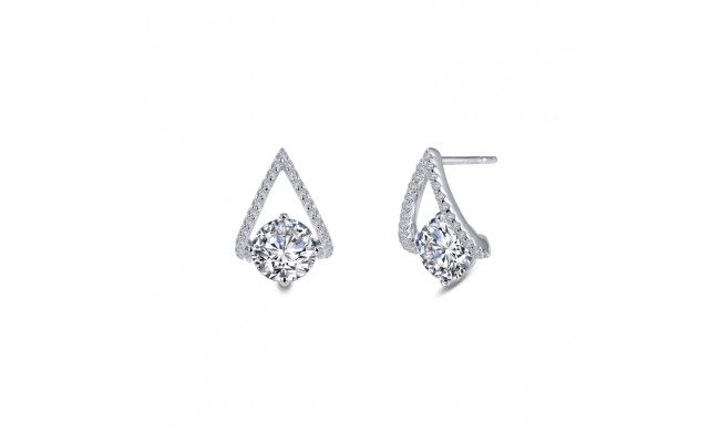 Lafonn Trapeze Stud Earrings - E0305CLP00