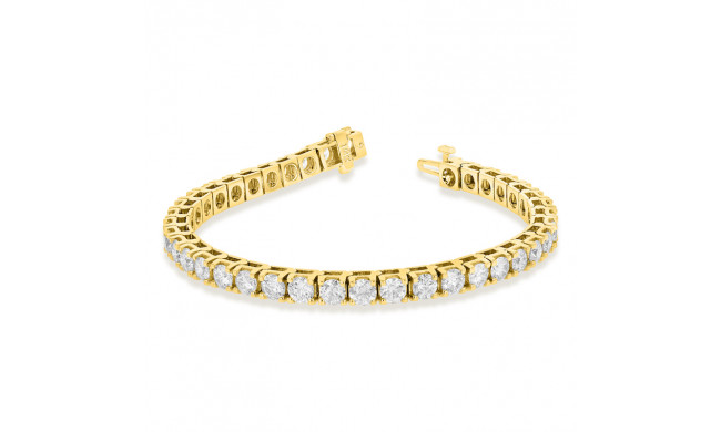 Louis Creations 14k Gold Diamond Bracelet - BB410K-YG