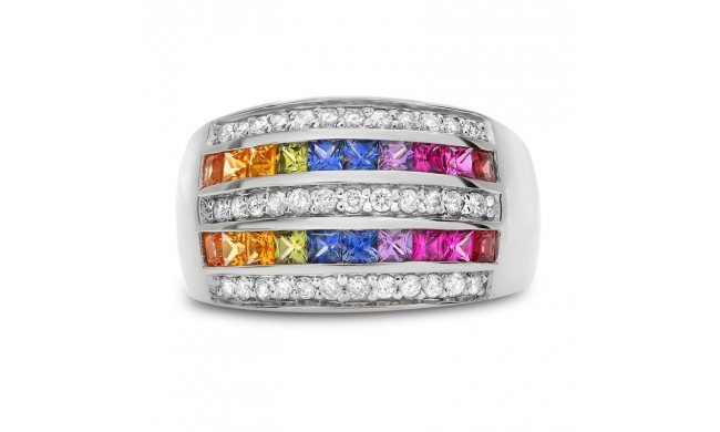 Roman & Jules 14k White Gold Ring - GR2644-1