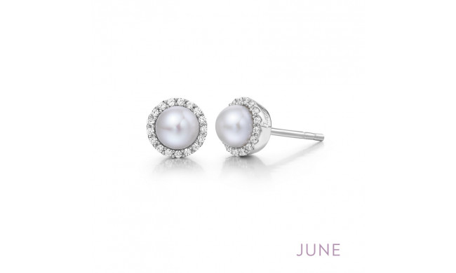 Lafonn June Birthstone Earrings - BE001PLP00