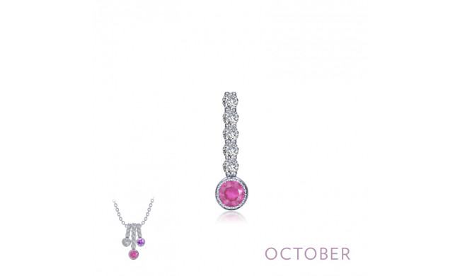 Lafonn October Birthstone Love Pendant - BP003TMP00