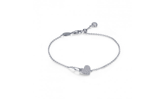 Lafonn Shimmering Heart Bracelet - B0135CLP75