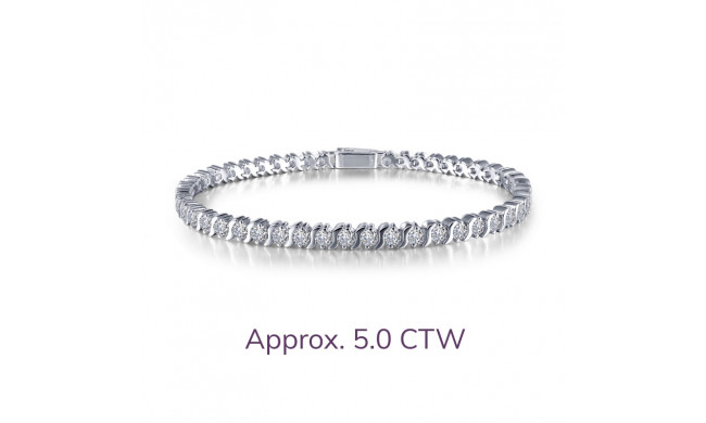 Lafonn Classic 'S' Tennis Bracelet - B0033CLP72