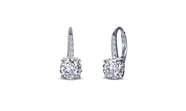 Lafonn Solitaire Drop Earrings - E0419CLP00