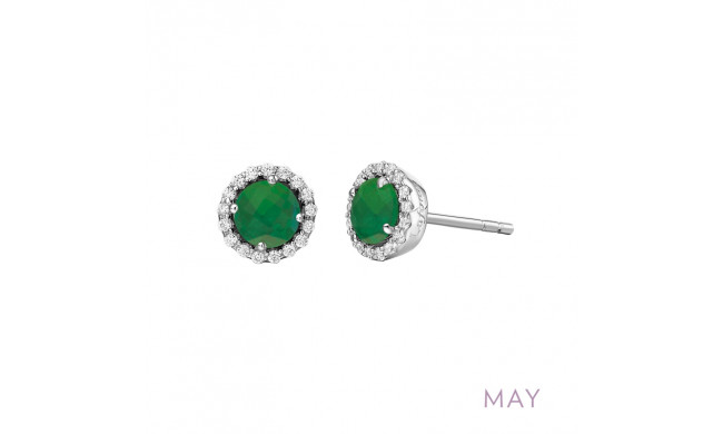 Lafonn May Birthstone Earrings - BE001EMP00