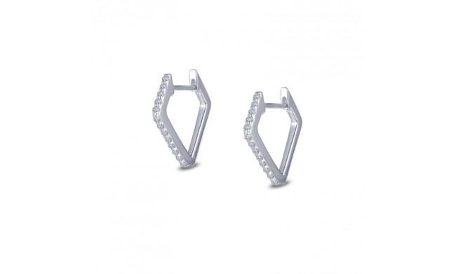 Lafonn Dainty Huggie Hoop Earrings - E0349CLP00