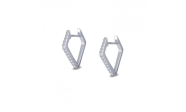 Lafonn Dainty Huggie Hoop Earrings - E0349CLP00