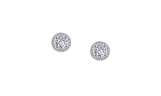 Lafonn 1.3 CTW Halo Stud Earrings - E0328CLP00