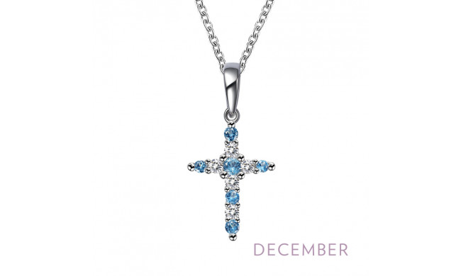 Lafonn December Birthstone Necklace - BP001BTP20