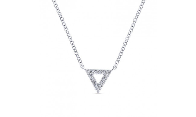 Gabriel & Co. 14k White Gold Kaslique Diamond Necklace - NK5430W45JJ