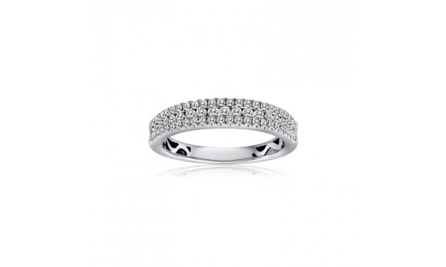 Roman & Jules 14k White Gold Anniversary Wedding Band - KR2353W-WB