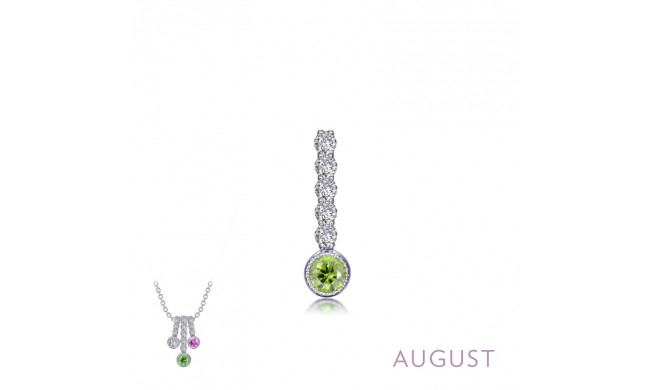 Lafonn August Birthstone Love Pendant - BP003PDP00