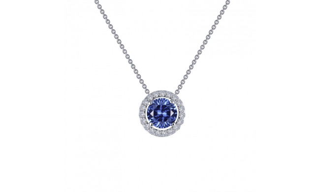 Lafonn 0.62 CTW Round Halo Necklace - N0104CTP18