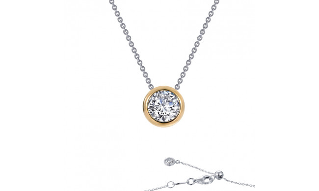 Lafonn Solitaire Slider Necklace - N0130CLT18