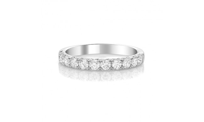 Roman & Jules 14k White Gold Diamond Wedding Band - kr5141w-wb