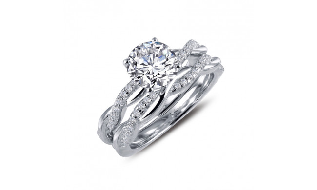 Lafonn Engagement Ring with Wedding Band - R0276CLP05