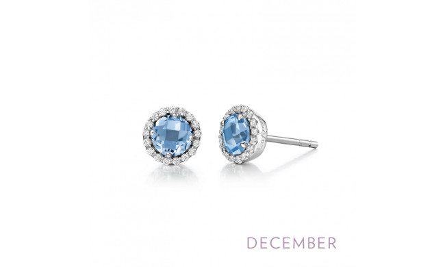 Lafonn December Birthstone Earrings - BE001BTP00