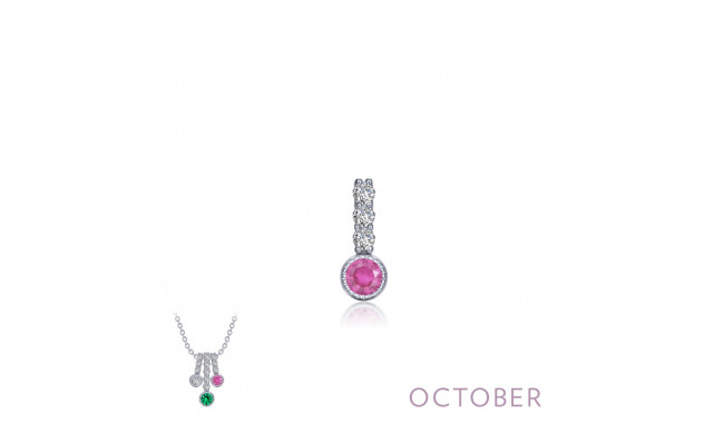 Lafonn October Birthstone Love Pendant - BP002TMP00