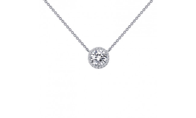 Lafonn 1.23 CTW Halo Necklace - N0038CLP18