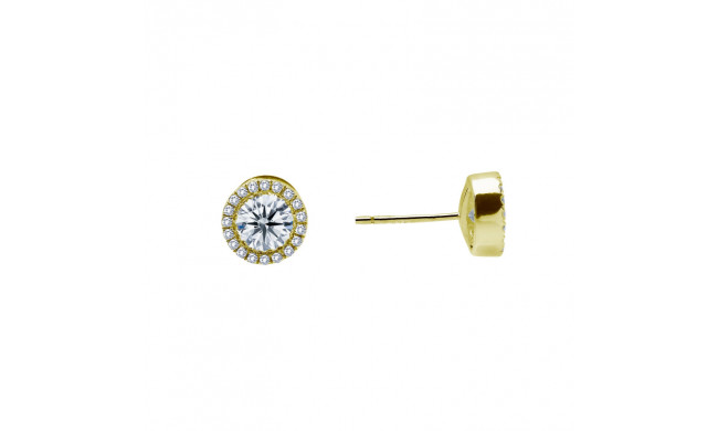 Lafonn 0.8 CTW Halo Stud Earrings - E2001CLG00