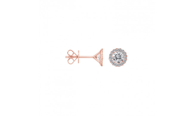 Roman & Jules 14k Rose Gold Studs - KE4133R