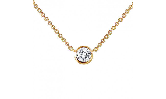 Lafonn 0.46 CTW Solitaire Necklace - N0030CLG18