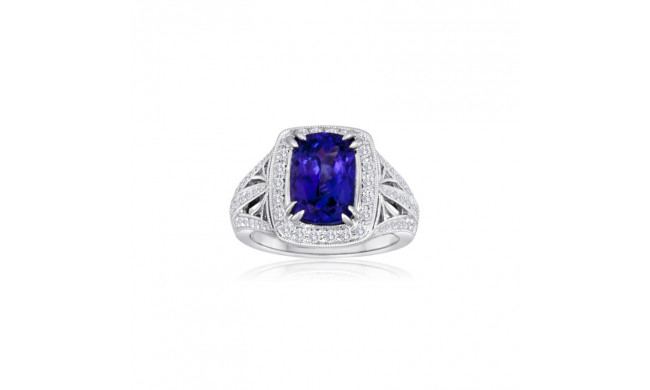 Roman & Jules 14k White Gold Sapphire Ring - 1103-3