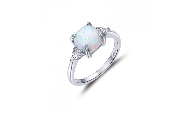 Lafonn Platinum Three-Stone Engagement Ring - R0477OPP07